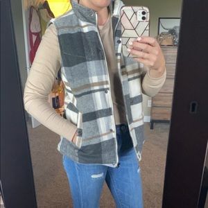 Vici Plaid Vest